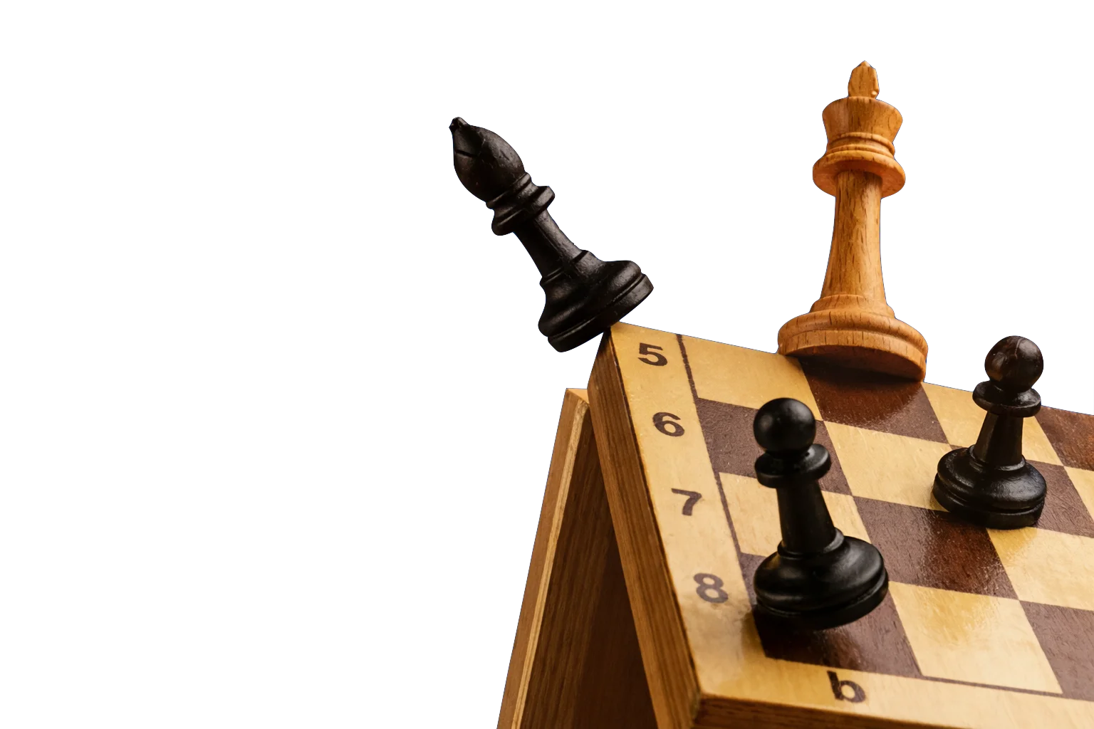 Schachbrett symbolisiert strategische Neuausrichtung