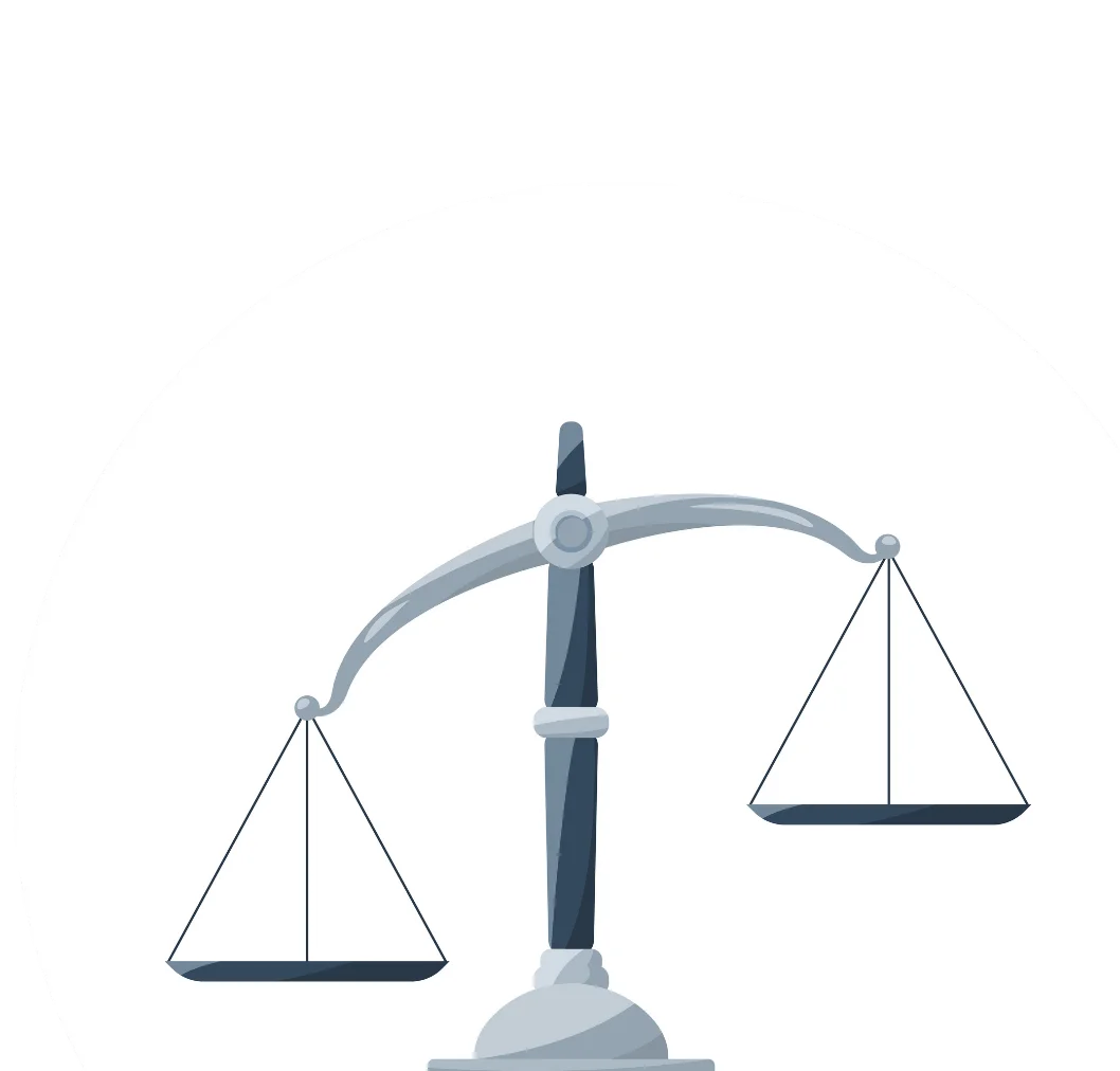 Waage symbolisiert ausgewogene Entscheidungen in Krisenzeiten und Stabilisierungsphasen